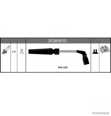 DAEWOO 9A418150B Ignition Cable Kit
